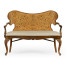 Seaweed Marquetry Loveseat