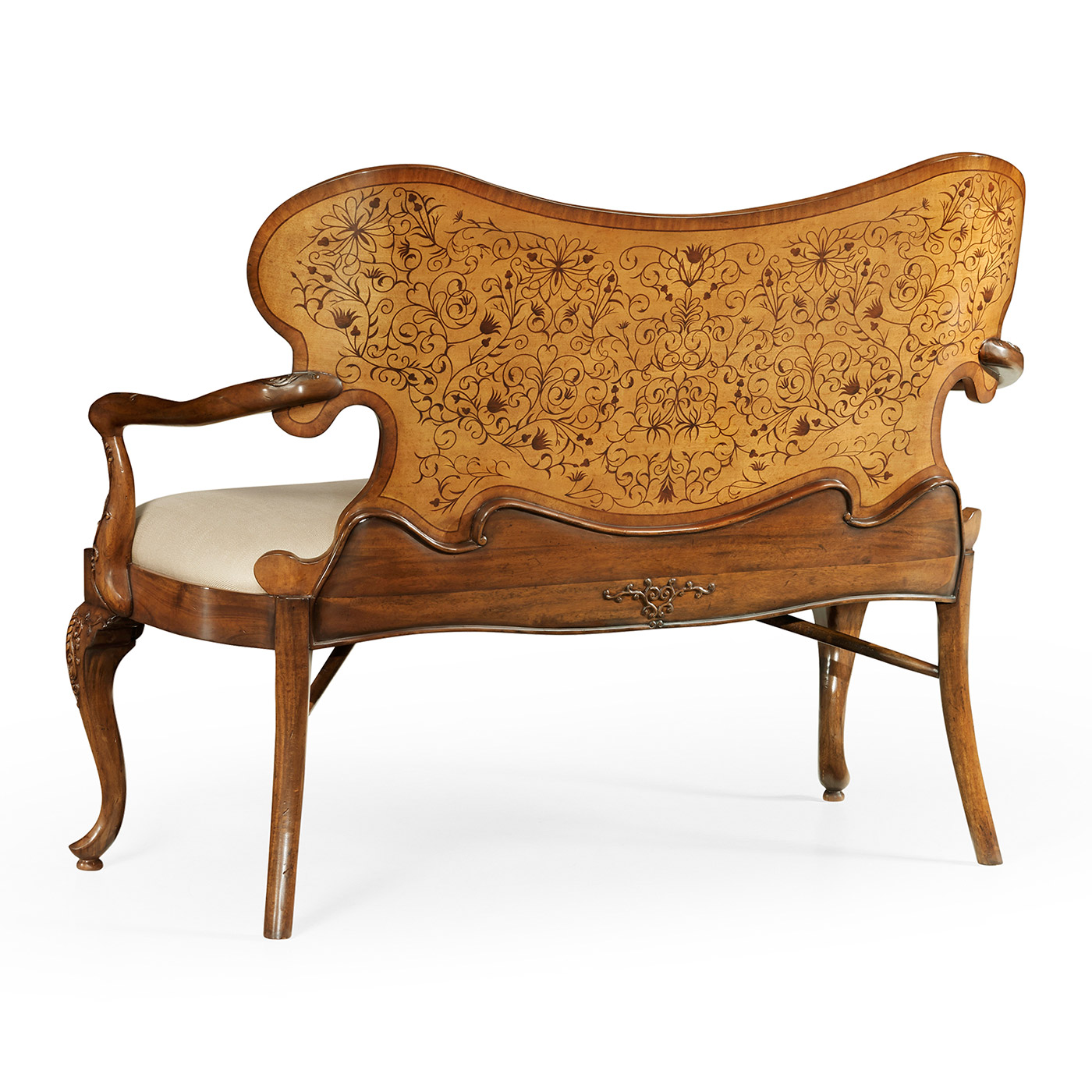 Seaweed Marquetry Loveseat