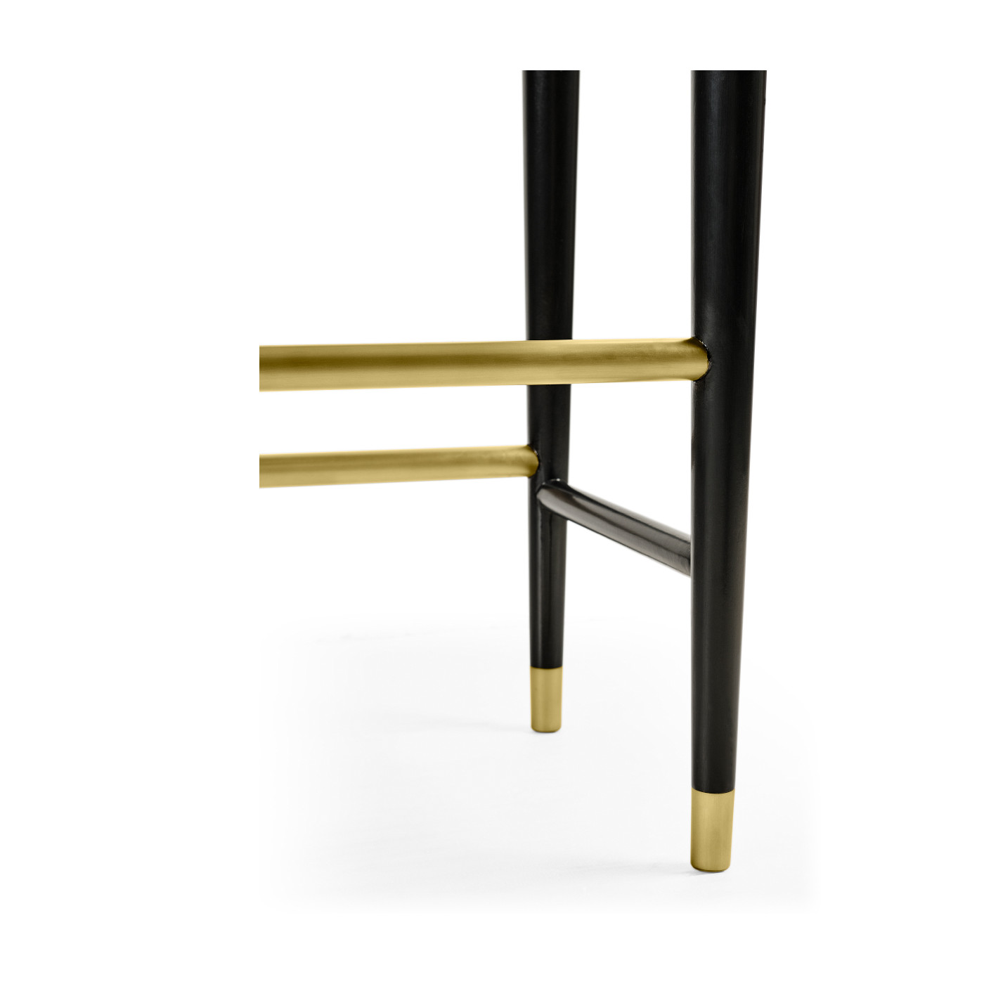 Black Painted Bar Stool