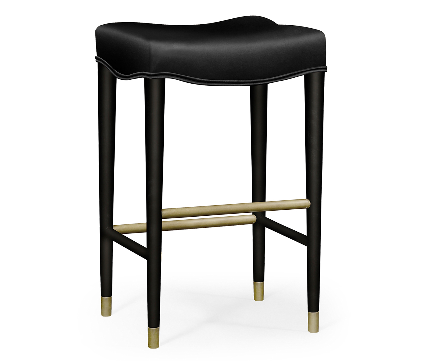 Black Painted Bar Stool