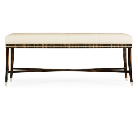 Soho Macassar Ebony Bench
