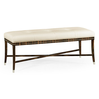 Soho Macassar Ebony Bench