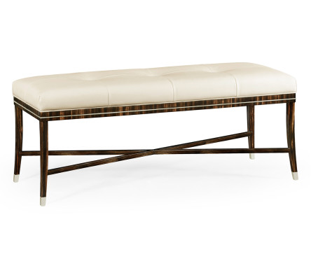 Soho Macassar Ebony Bench