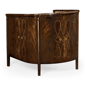 Knightbridge Antique Mahogany Tub Chair