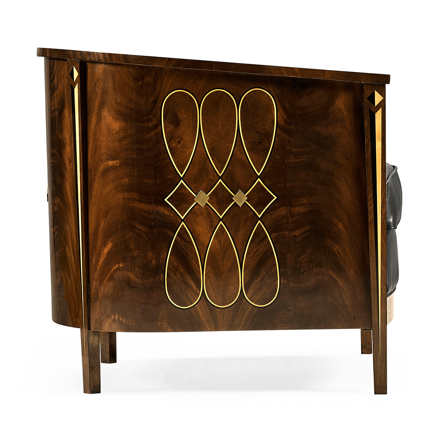 Knightbridge Antique Mahogany Tub Chair