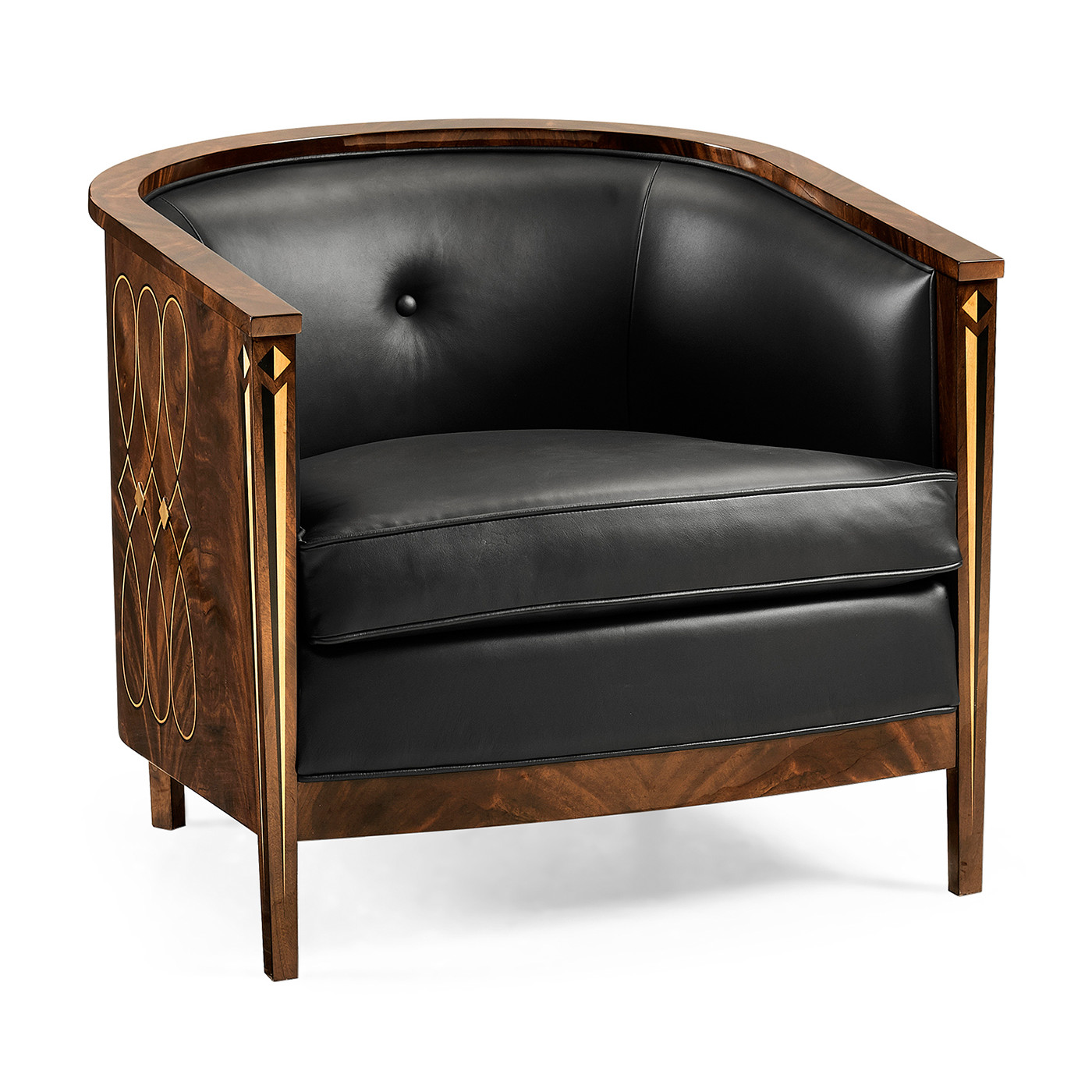 Knightbridge Antique Mahogany Tub Chair