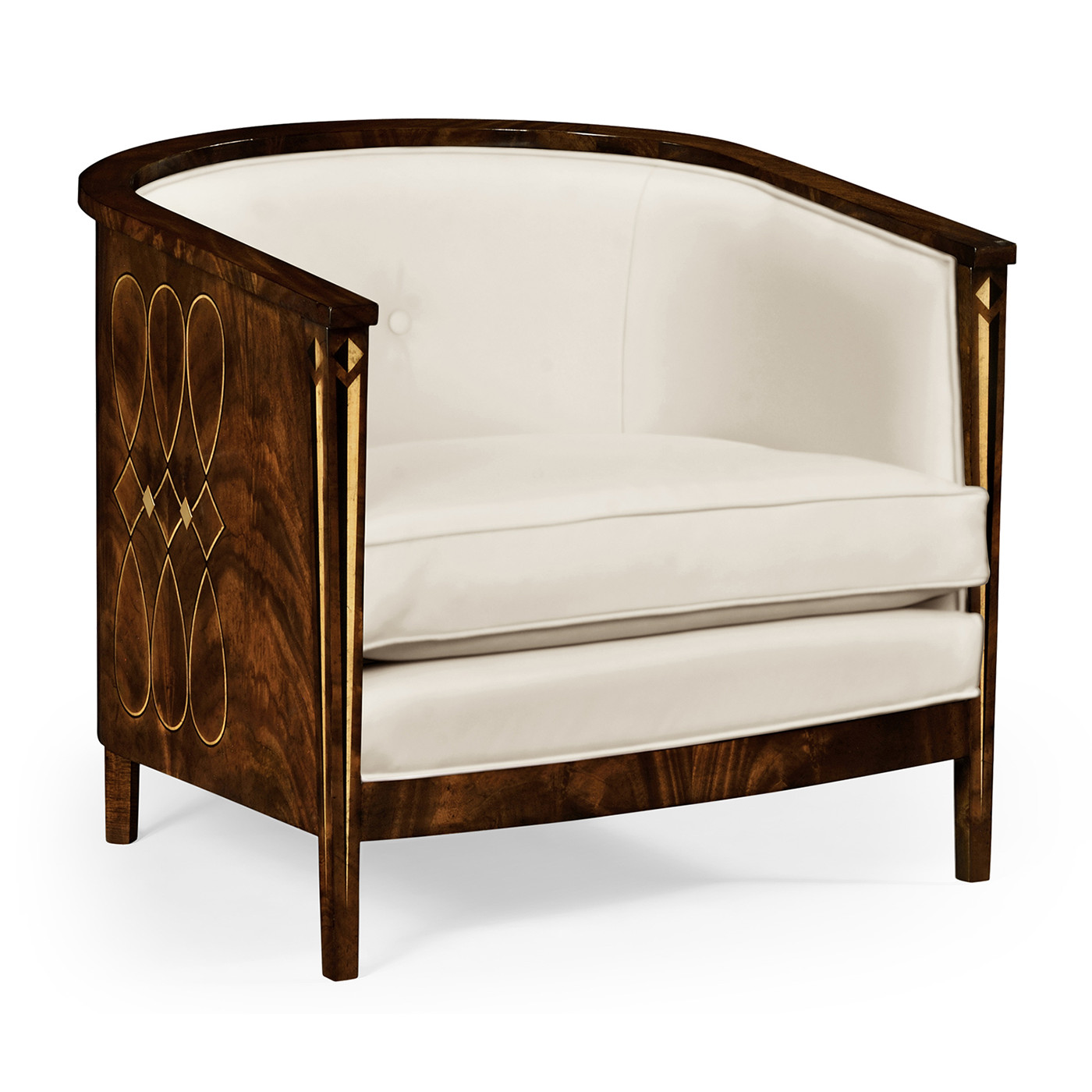 Knightbridge Antique Mahogany Tub Chair