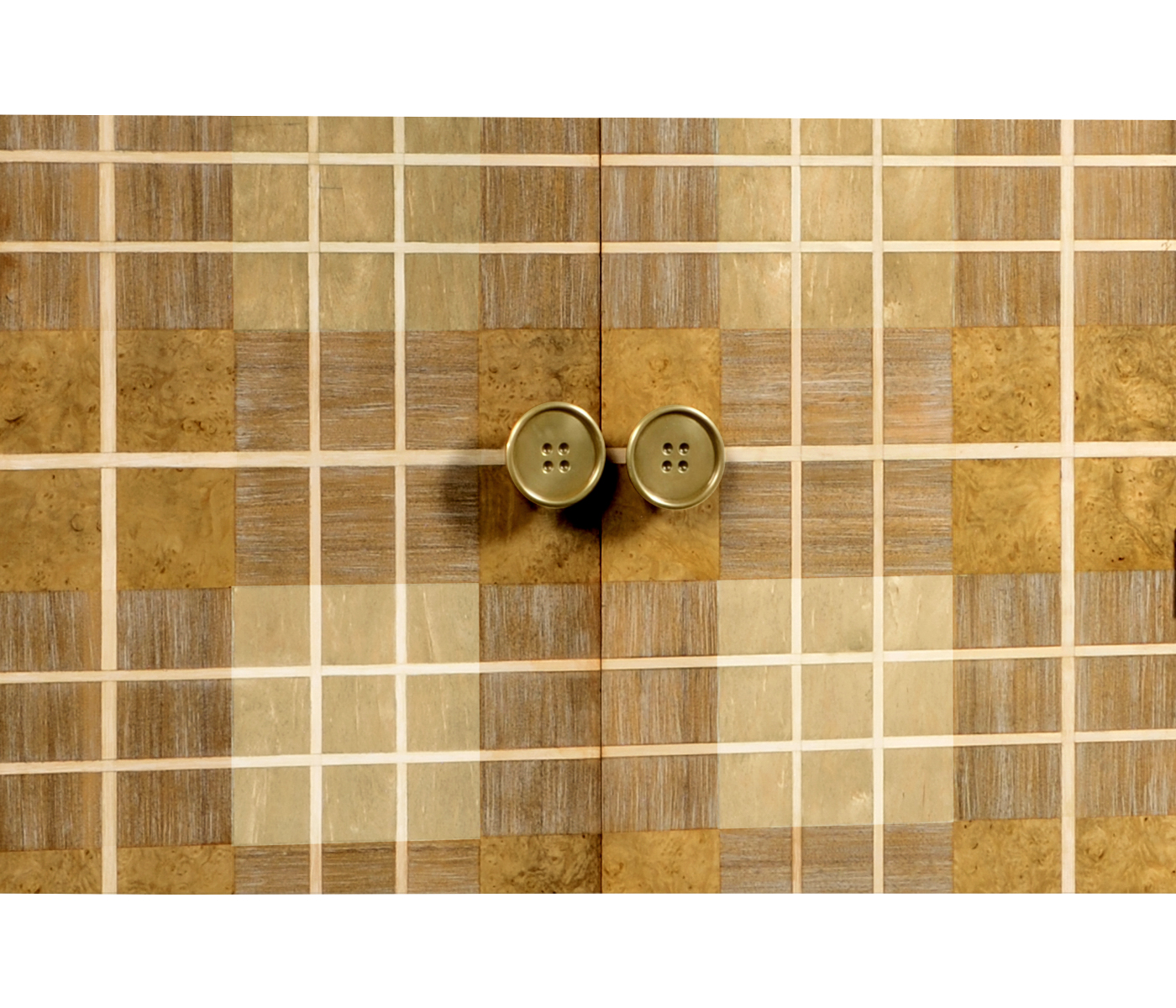 Pale Tartan Ladies Armoire