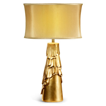 Antique gilded  table lamp