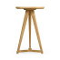Oak & Oyster Side Table