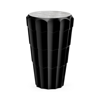 Art Deco Black Side Table