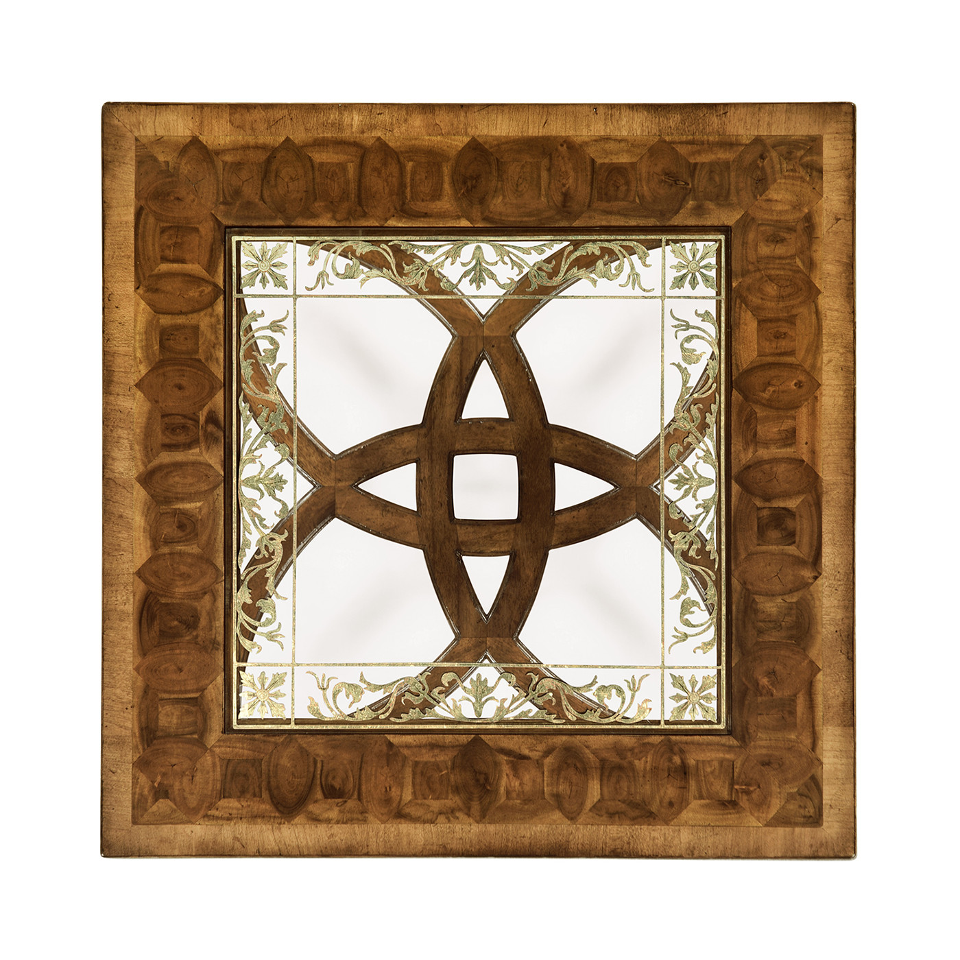 Oyster & Églomisé Side Table 24