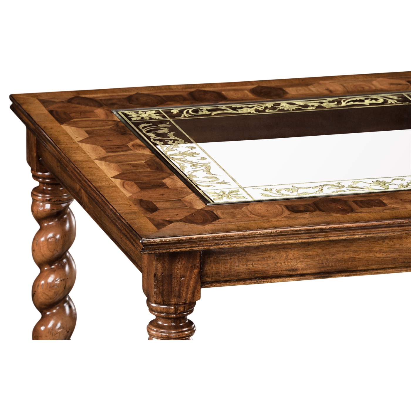 Oyster & Églomisé Side Table 24