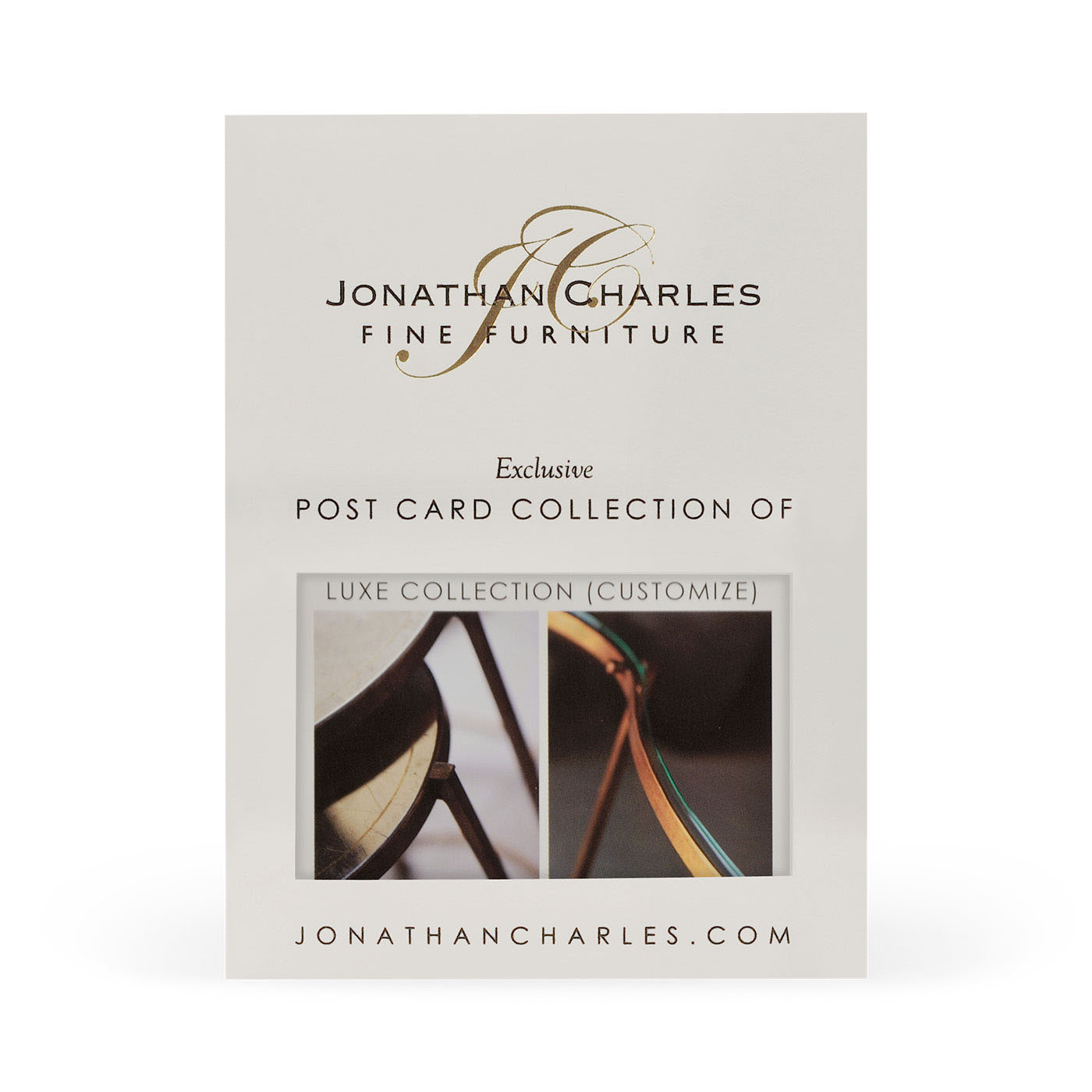 Luxe collection (customize) postcard