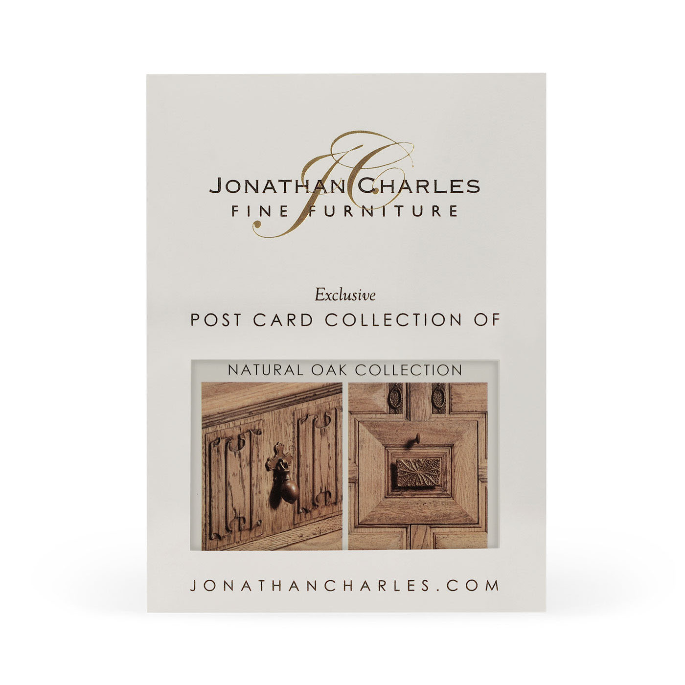 Natural oak collection postcard