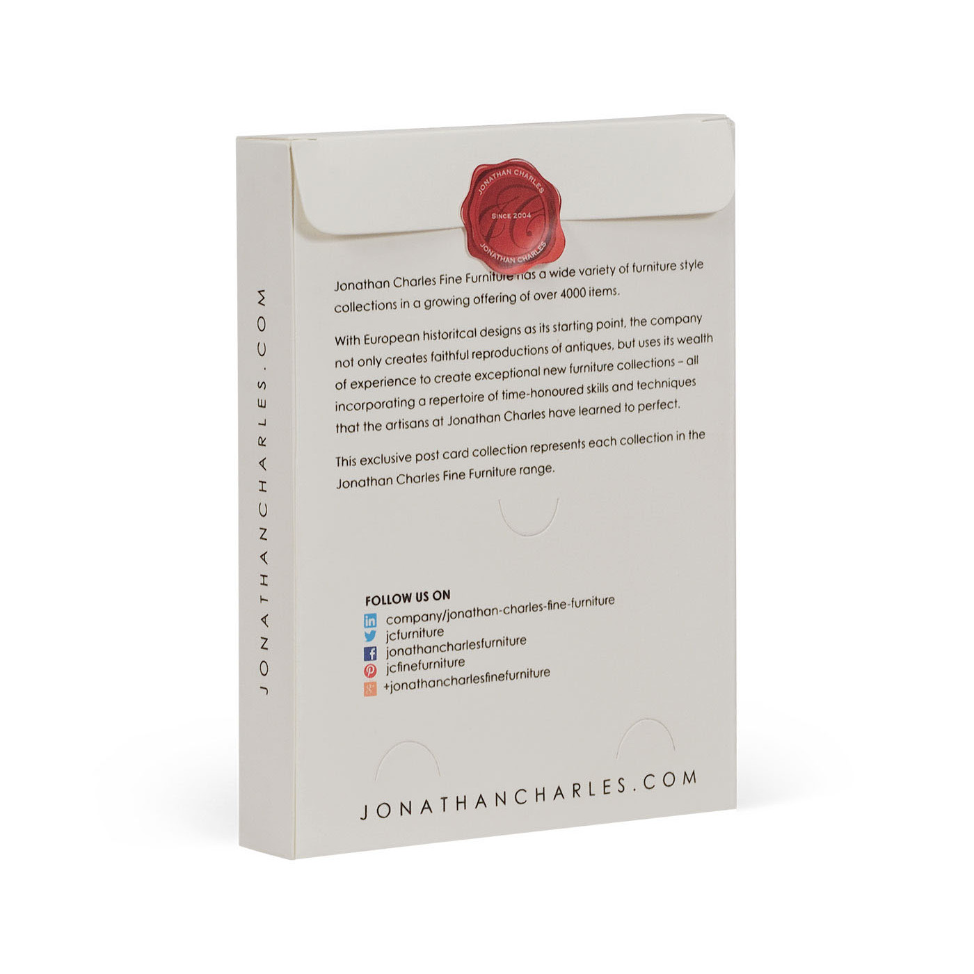 Artisan collection postcard