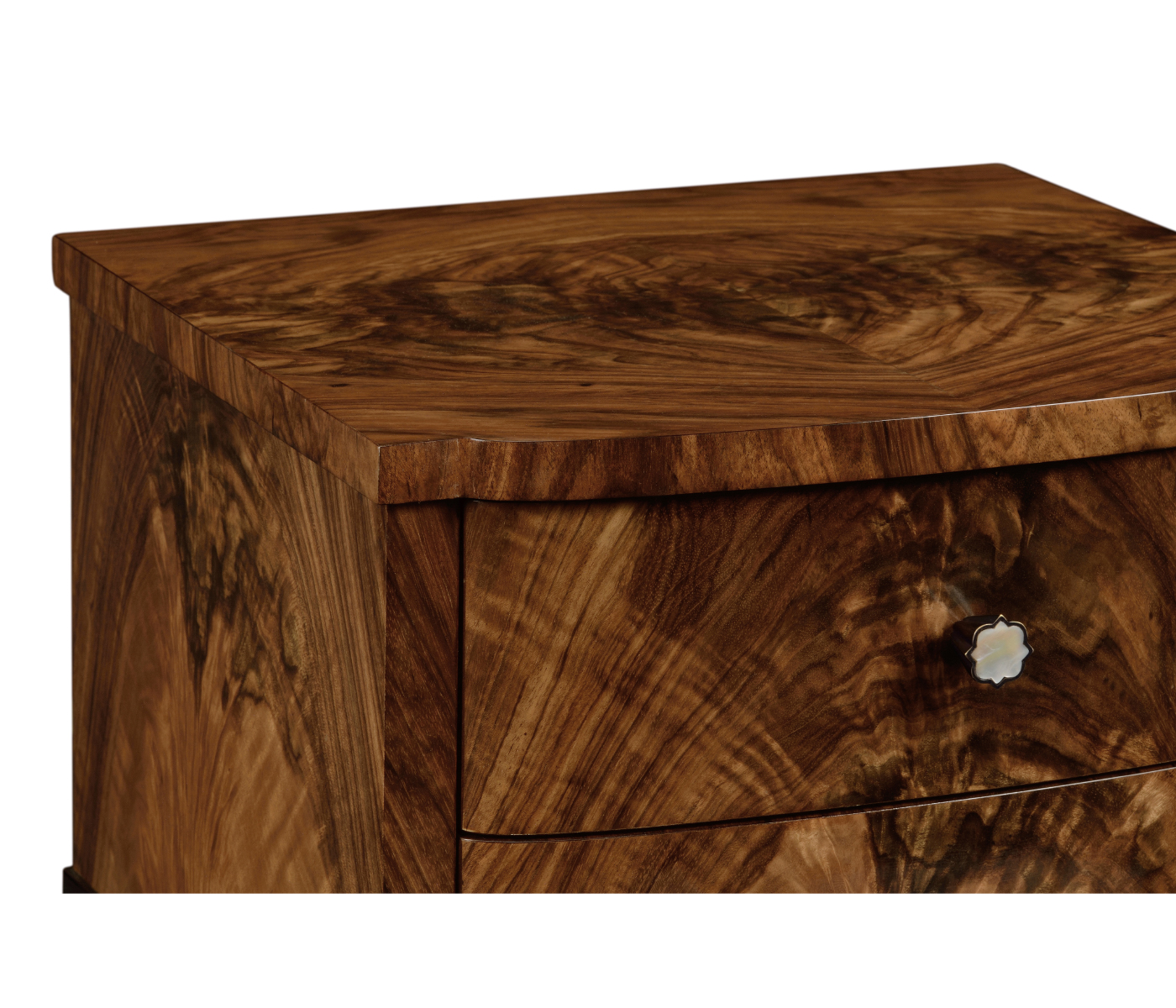 Walnut Barleytwist Lamp Table