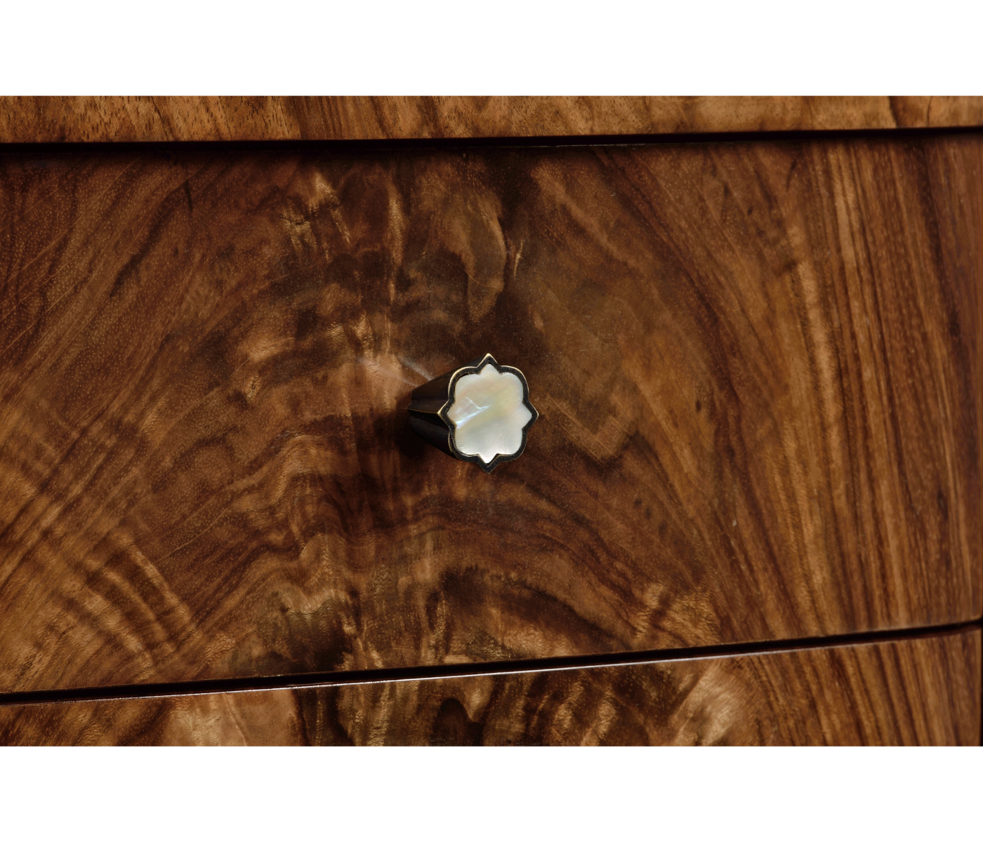 Walnut Barleytwist Lamp Table