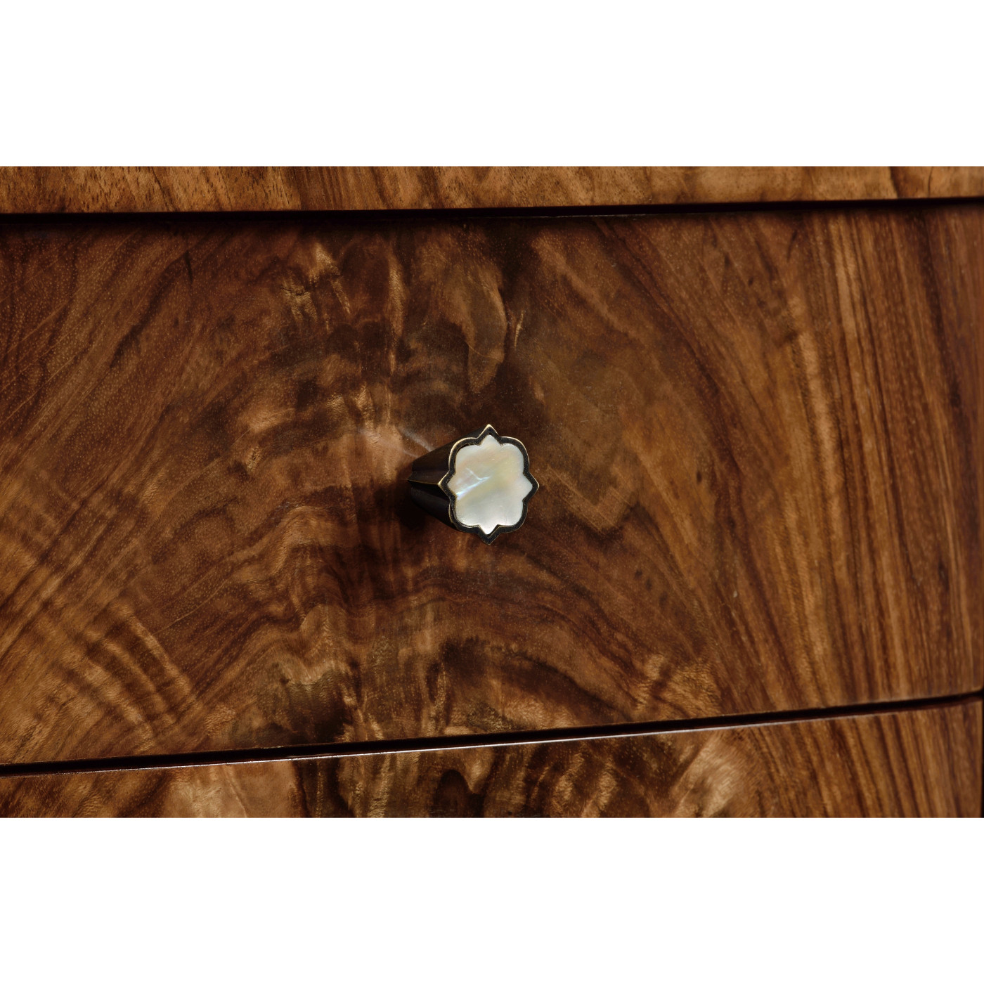 Walnut Barleytwist Lamp Table