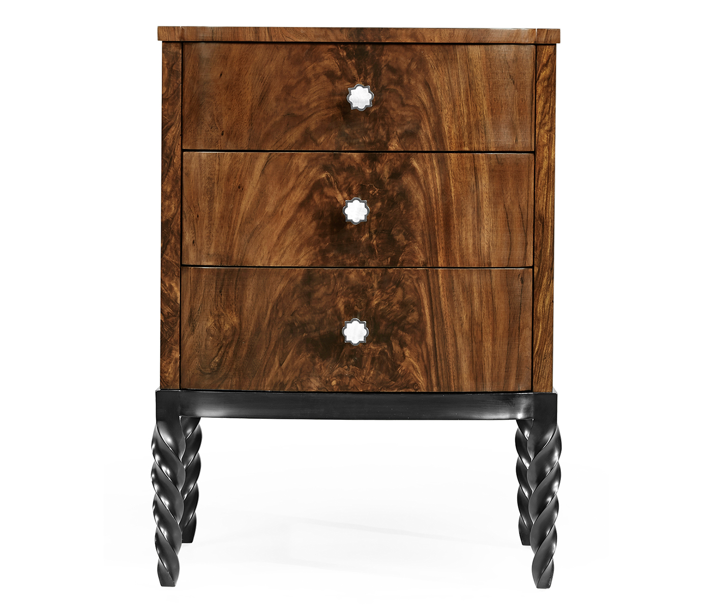 Black Barleytwist Chest of Drawers