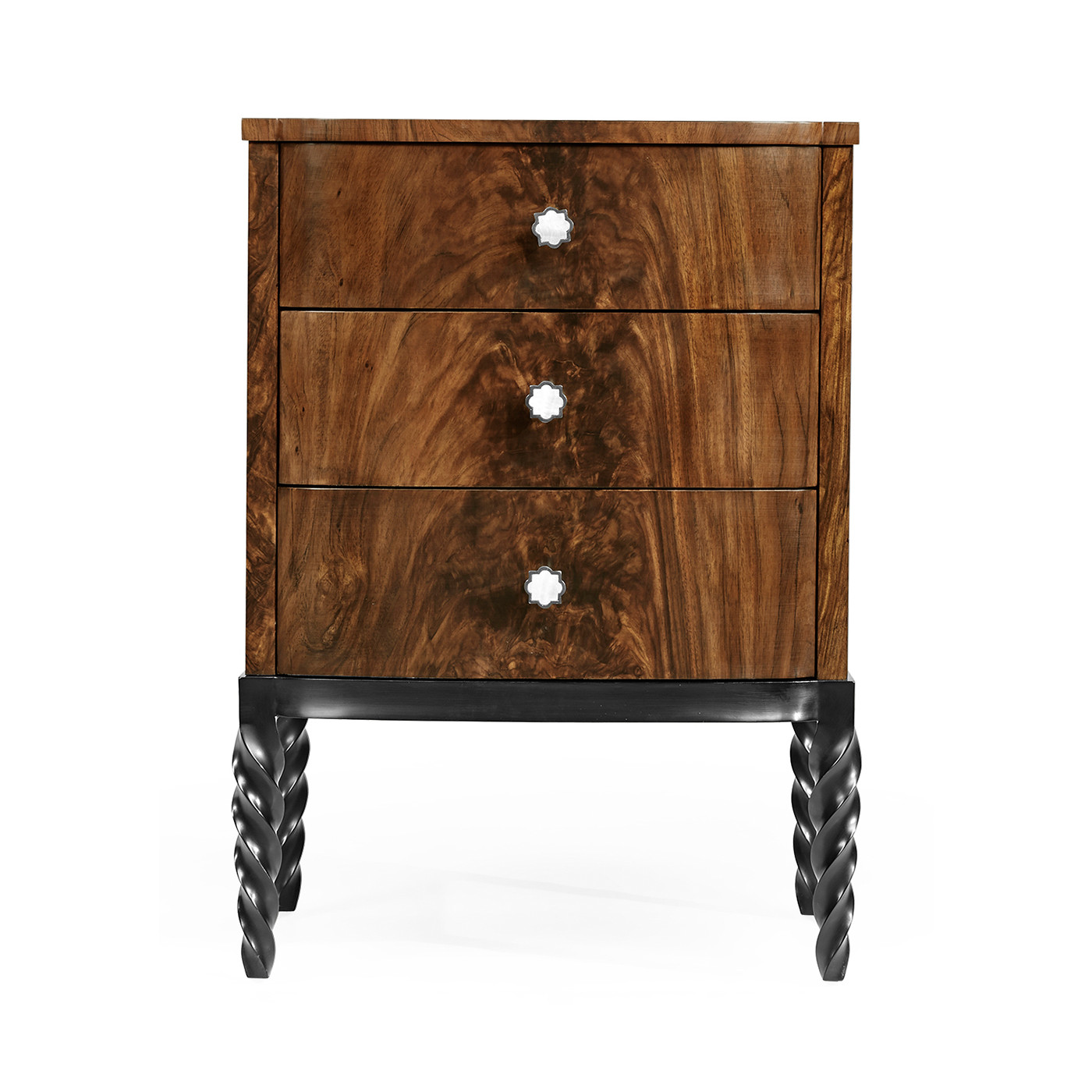 Black Barleytwist Chest of Drawers
