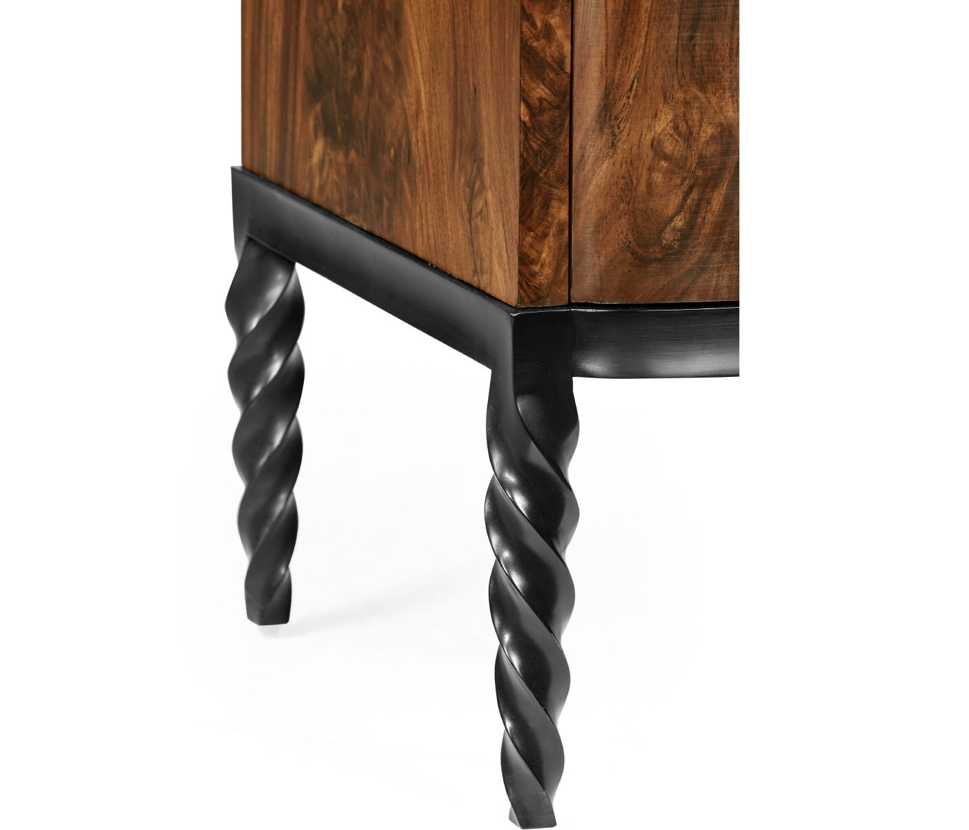 Black Barleytwist Chest of Drawers