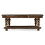 Square Rustic Walnut Coffee Table
