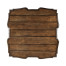 Square Rustic Walnut Coffee Table