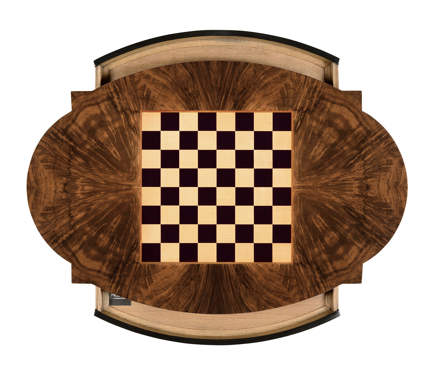 Black Barleytwist Game Table