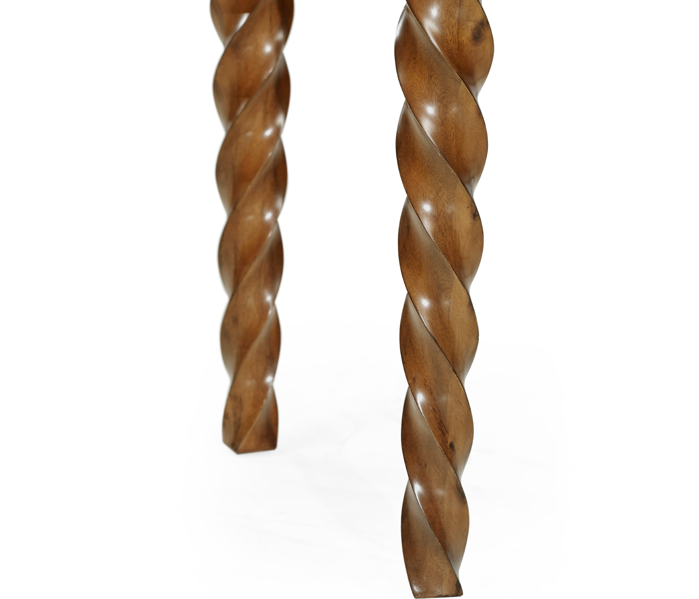 Walnut Barleytwist Game Table