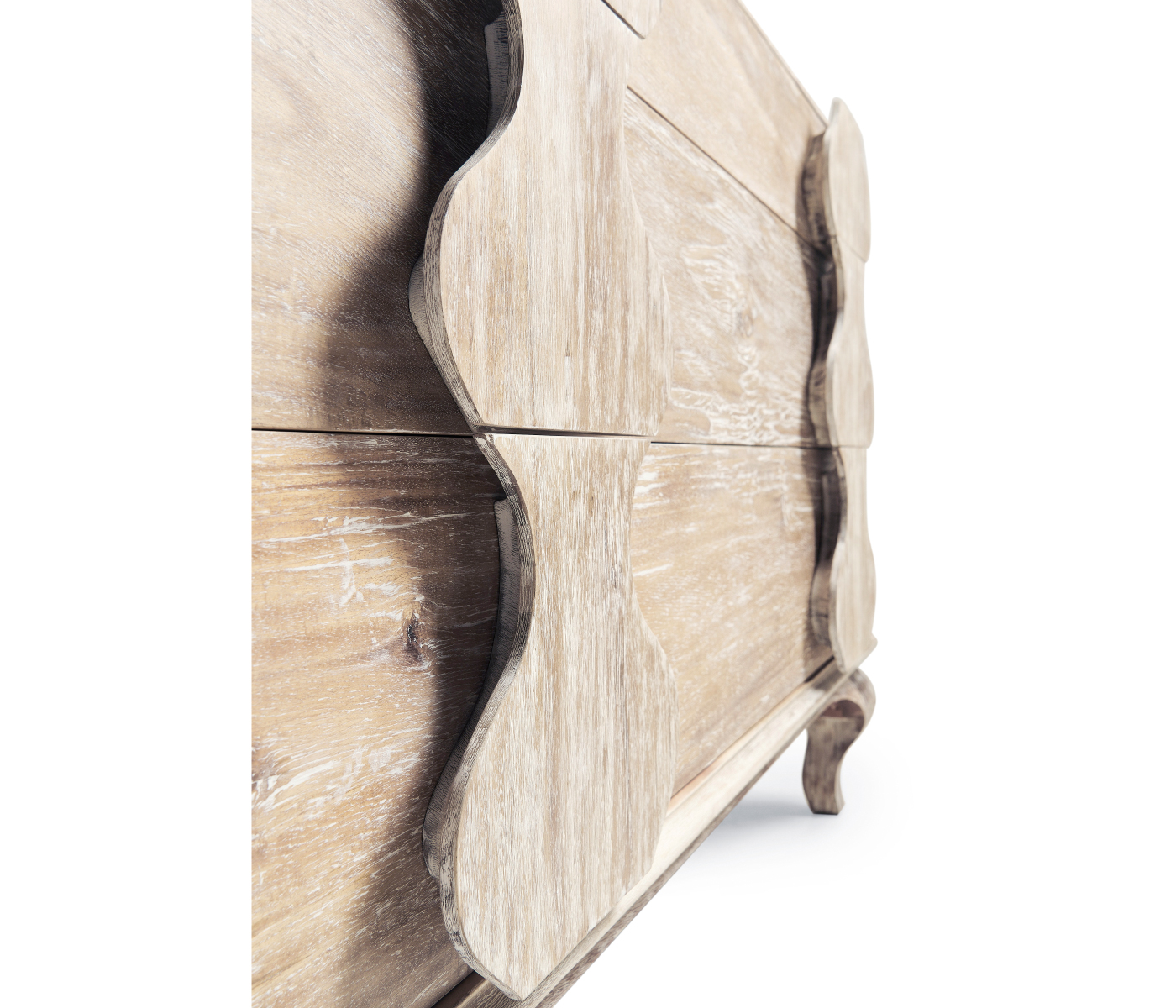 Limed Acacia Chest of Drawers