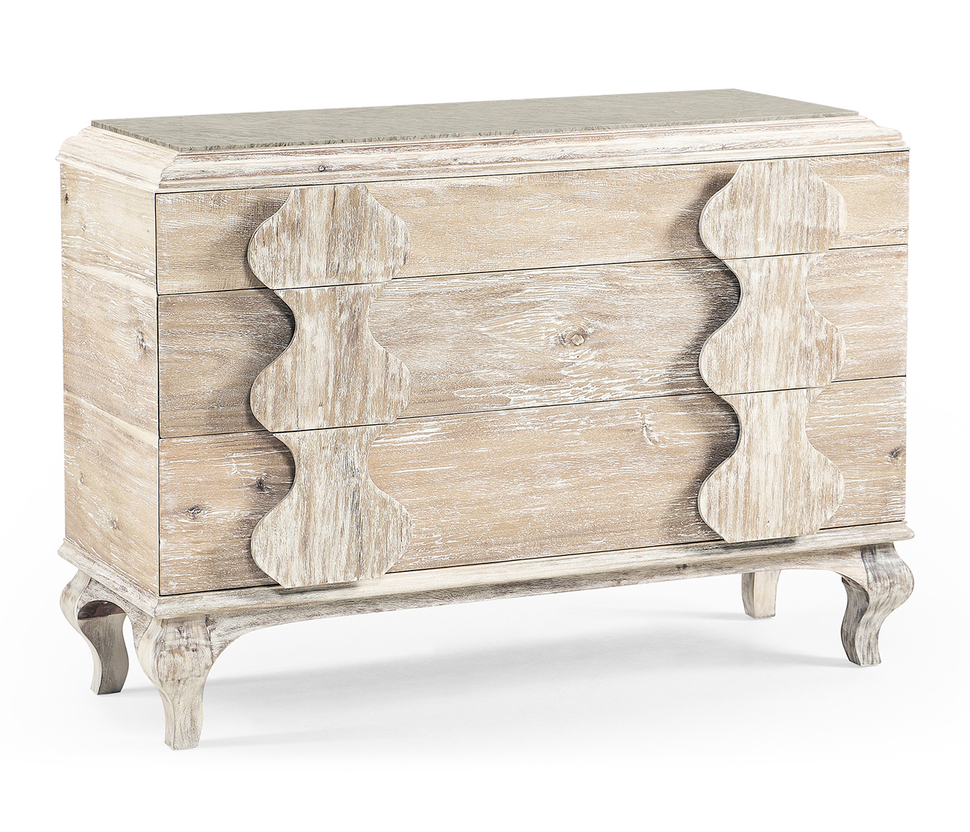 Limed Acacia Chest of Drawers