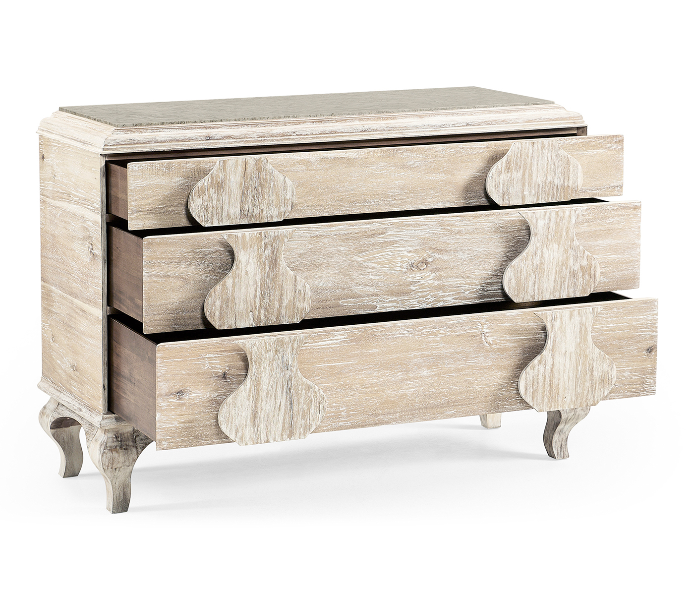 Limed Acacia Chest of Drawers