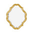 Oval antique mirror (Gilded)