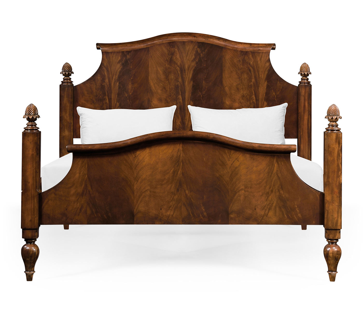 Four Poster Mahogany Cali King Bed