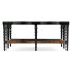 Black Barleytwist Square Coffee Table