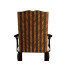 Icarus Dining Arm Chair, Upholstered in Calico Velvet