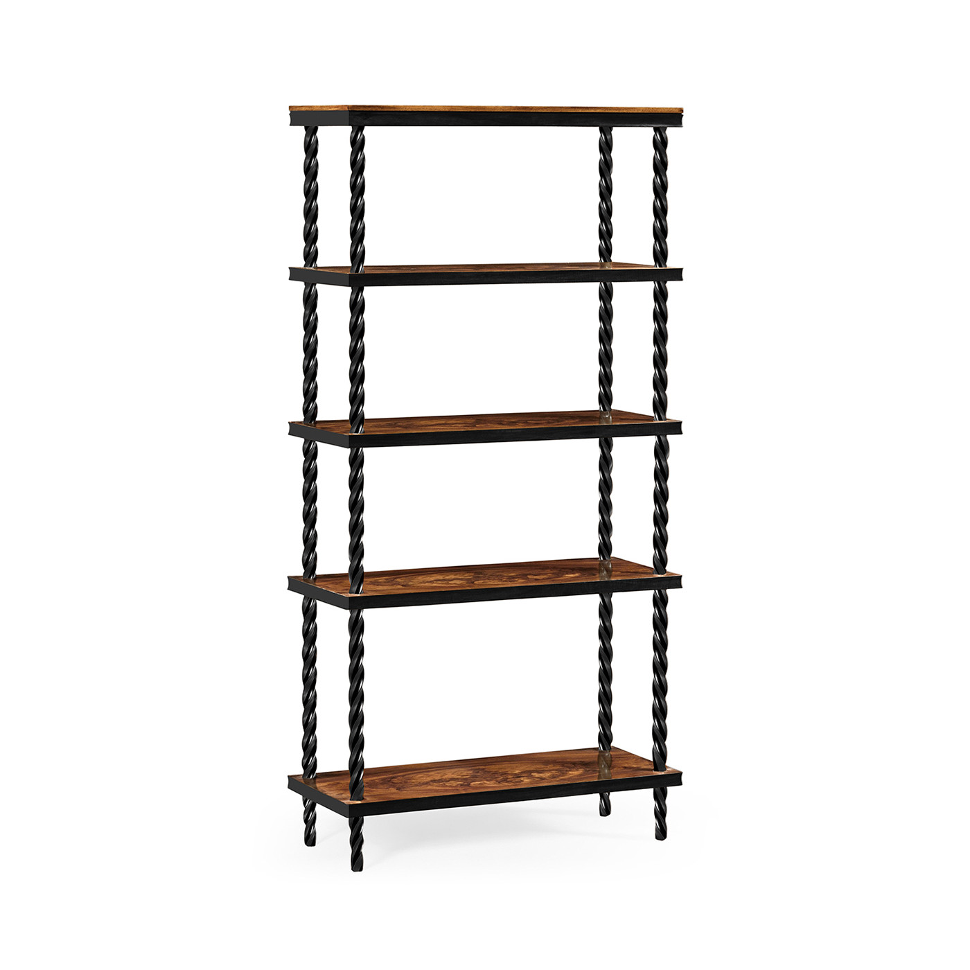 Black bookcase