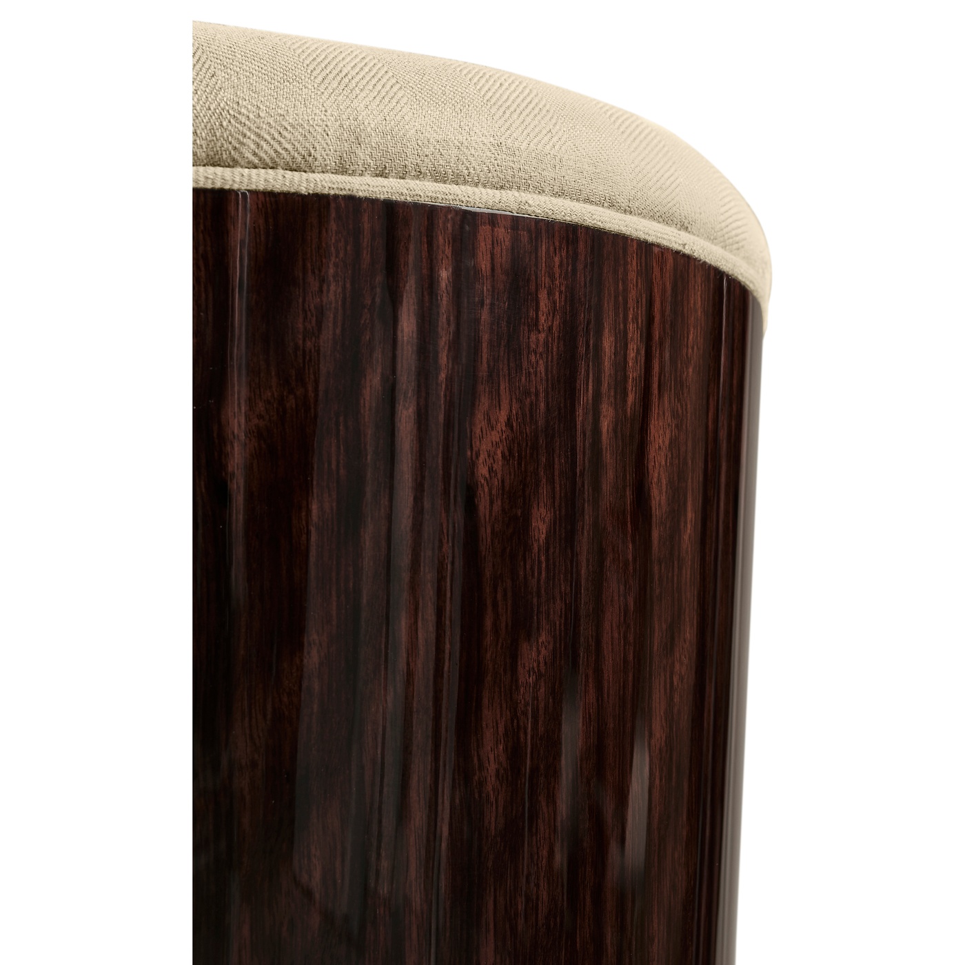 Gilded Angel Wing Chair with Ottoman