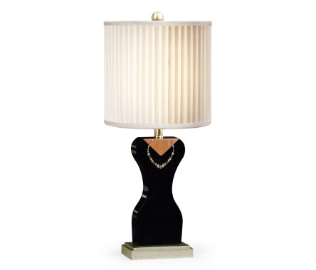 Coco's String of Pearls and Little Black Dress Lamp