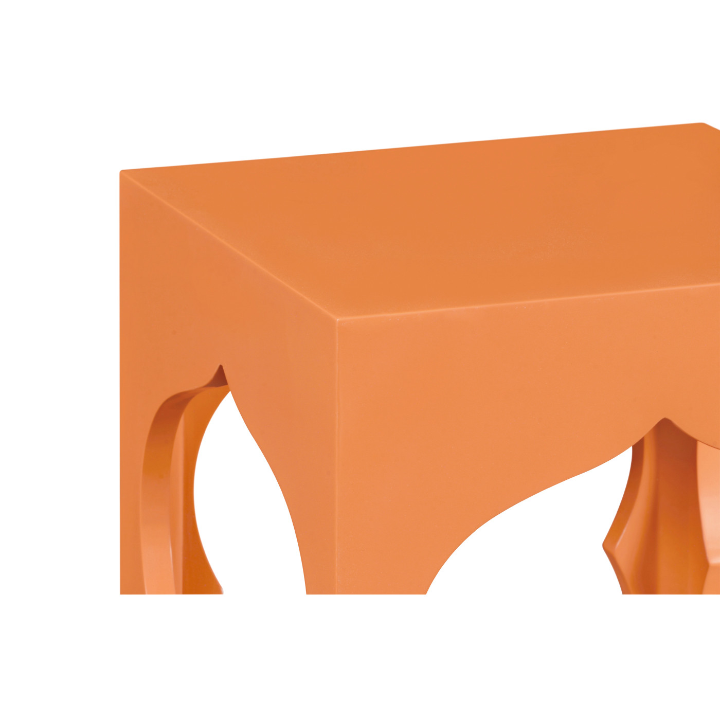 Square lamp table (Pumpkin Cream)