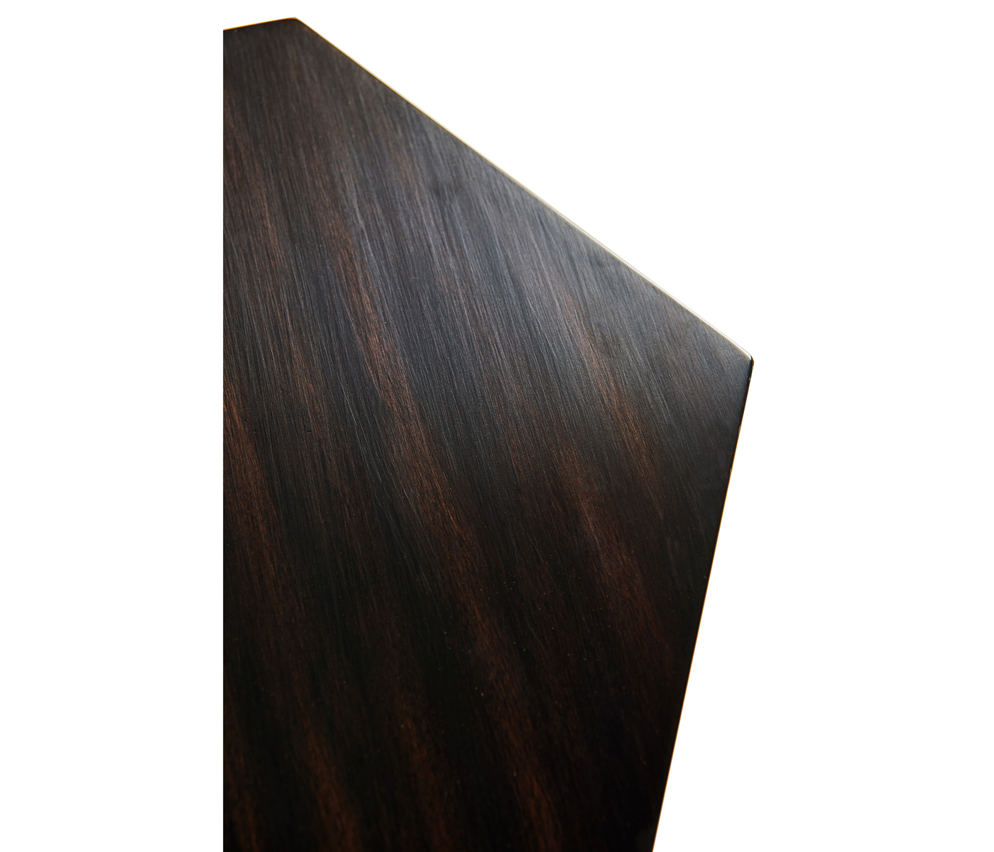 Hexagon lamp table (Ebonised)