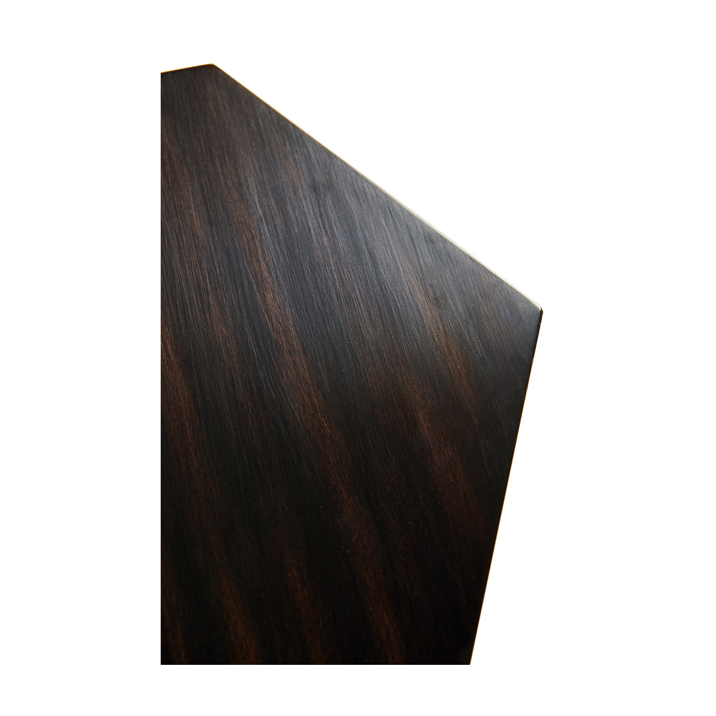 Hexagon lamp table (Ebonised)