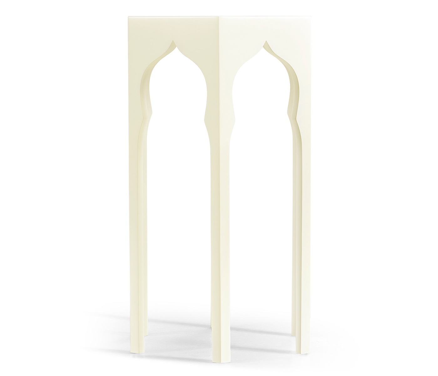 Hexagon lamp table (Snow White)