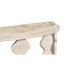 Demilune Console Table in Limed Acacia