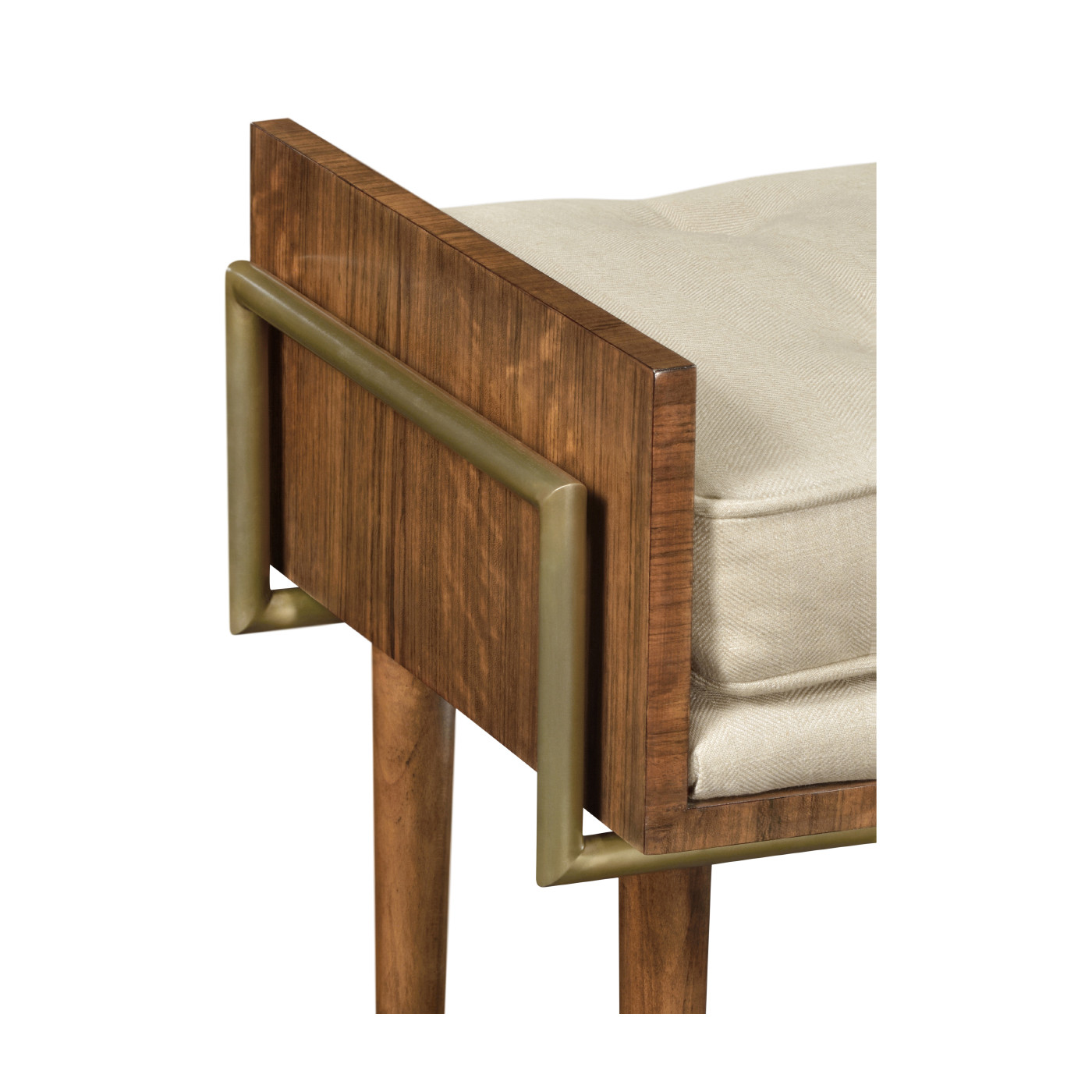 Cosmo Hyedua Stool, Upholstered in MAZO