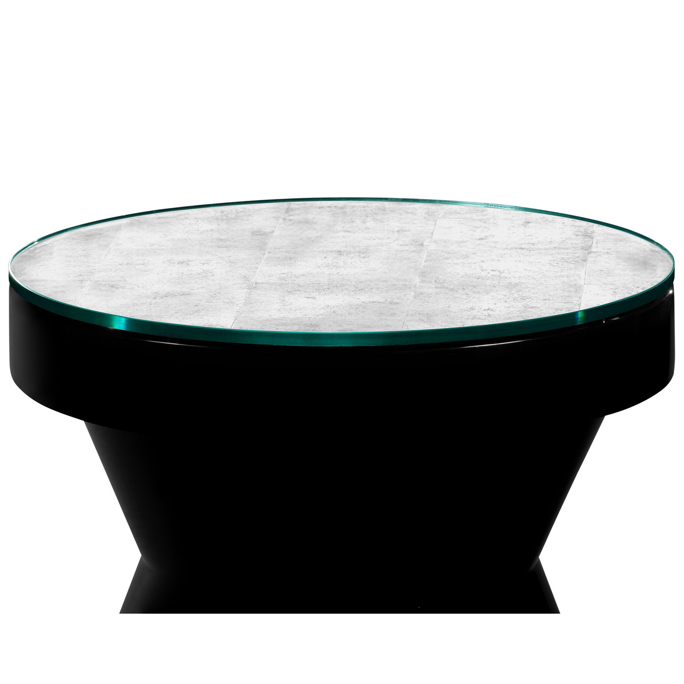 Smoky Black round wine table