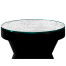 Smoky Black round wine table