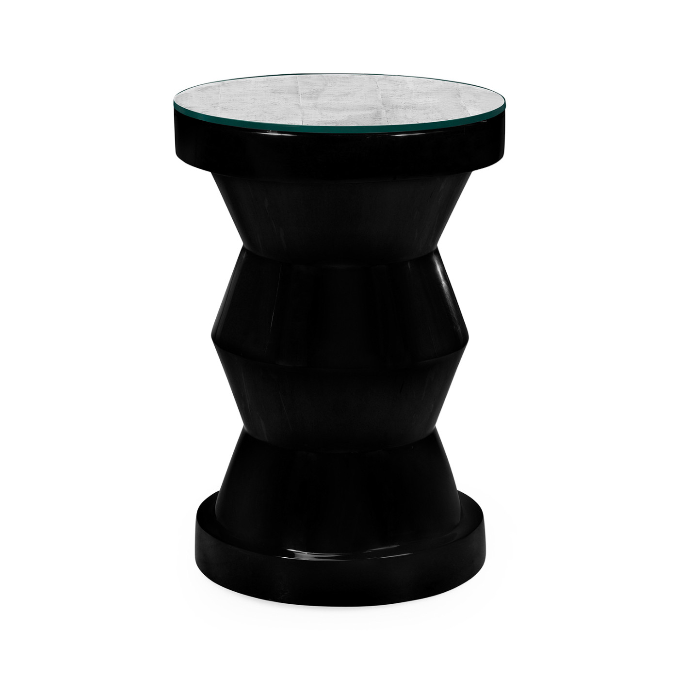 Smoky Black round wine table