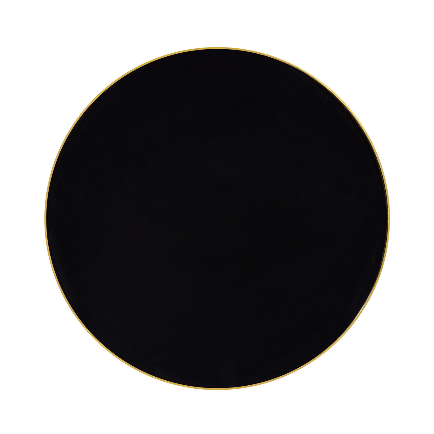 Gilded round wine table